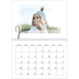 Fotokalender A4 dobbelt (30 x 40 cm) — Transperant ramme [Januar]