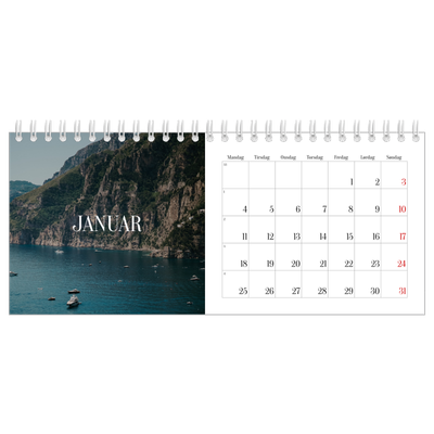 Bordkalendere — Endeløs flugt [Januar]