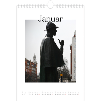 Fotokalender A4 — Min rejseskildring