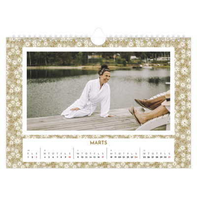 A5 Foto Kalender — Fuld blomstring [Juni]