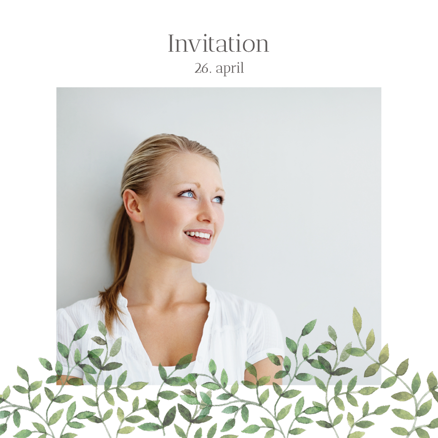 Invitationer — Botanik