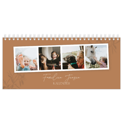 Bordkalendere — Nede på jorden [kalender forside]