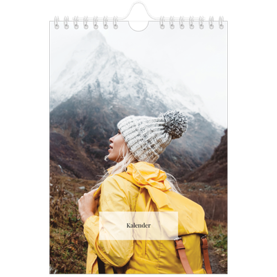 A5 Foto Kalender — Klassisk kalender [kalender forside]