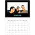 Fotokalender A4 dobbelt (30 x 40 cm) — Sjov type [Januar]