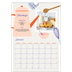Årskalender A3 — Året i opskrifter [Januar]
