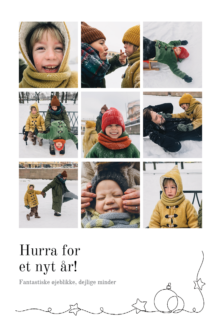 Kort — Festligt ternet