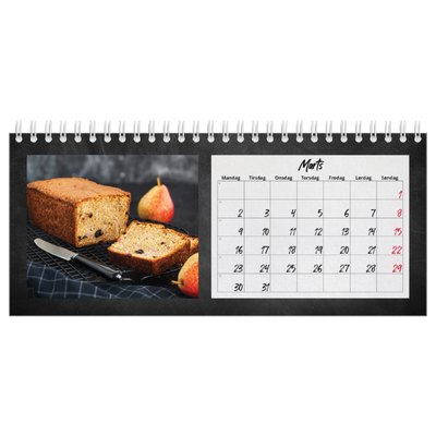 Bordkalendere — Tavlestil [Marts]
