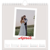 Årskalender kvadratisk — Signeret tryk [April]