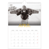 Fotokalender A4 (20 x 30 cm) — Heritage-stil [April]