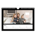 A5 Foto Kalender — Sort ramme [Marts]