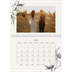Fotokalender A4 dobbelt (30 x 40 cm) — Blek & blomst [April]