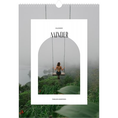 Årskalender A3 — Den åbne bue [kalender forside]