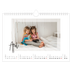 Fotokalender A4 — Transperant ramme [April]