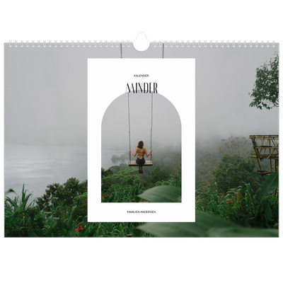 A3 Foto Kalender — Den åbne bue [kalender forside]