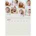 Fotokalender A4 dobbelt (30 x 40 cm) — Dynamiske billeder [Marts]