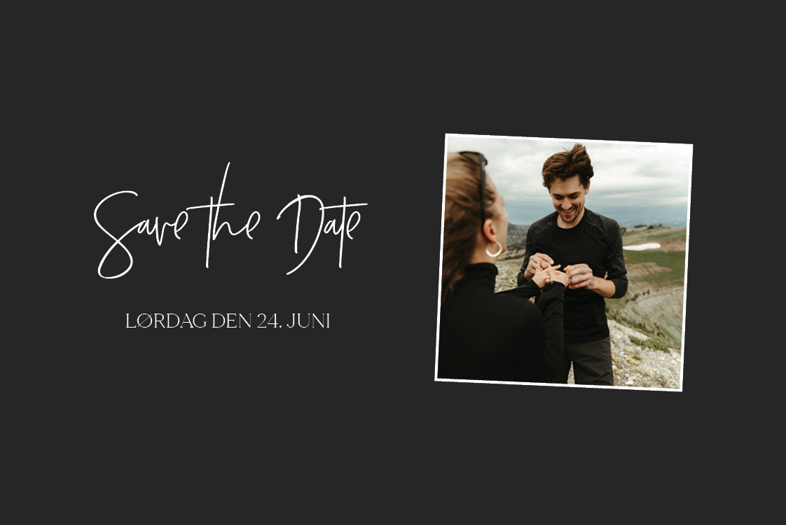 Save the date — At holde det simpelt