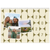 Fotokalender A4 dobbelt (30 x 40 cm) — Retro mønstre [kalender forside]