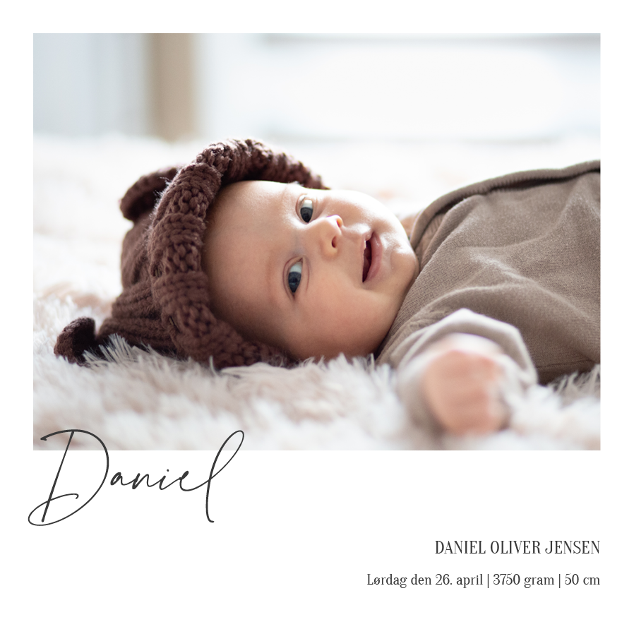 Invitationer — Lille elegance