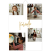 A5 Foto Kalender — Guldstift [kalender forside]
