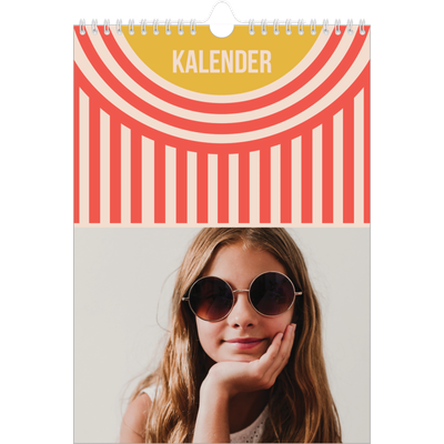 Fotokalender A4 (20 x 30 cm) — Lys og smuk [kalender forside]