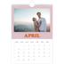 A5 Foto Kalender — Retro rammer [April]