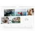 Fotokalender A4 — Byferie (hvid) [Maj]