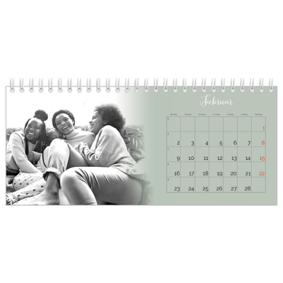 Bordkalendere — Grønn gradering [Februar]