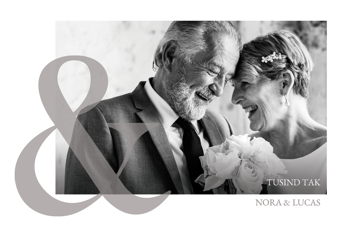 Takkekort — Og-tegn