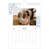 A5 Foto Kalender — Elegant blomstret [kalender forside]