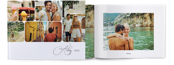 Fotobog — Øjebliksbilleder og skrift