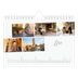 A5 Foto Kalender — Byferie (hvid) [Marts]