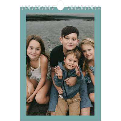 Fotokalender A4 (20 x 30 cm) — Jordfarver [kalender forside]