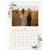Årskalender A3 — Blek & blomst [April]