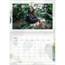 Fotokalender A4 dobbelt (30 x 40 cm) — Akvarelspot [Marts]