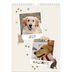 Fotokalender A4 (20 x 30 cm) — Legesyg hvalp [kalender forside]