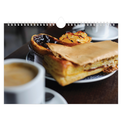 Fotokalender A4 — Transparent kalender [kalender forside]