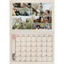 Fotokalender A4 dobbelt (30 x 40 cm) — Stempeleffekt [April]