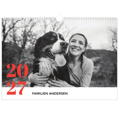 A3 Foto Kalender — Et fantastisk år [kalender forside]