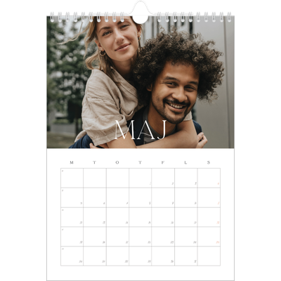 Fotokalender A4 (20 x 30 cm) — Store billeder [kalender forside]