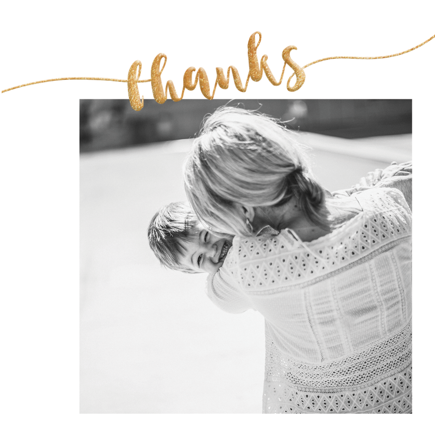 Takkekort — Guld kalligrafi