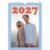 Fotokalender A4 (20 x 30 cm) — Retro rammer [kalender forside]