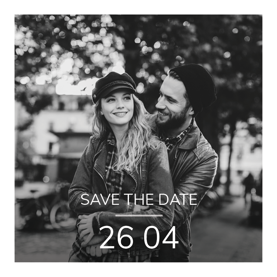 Save the date — Skabt til hinanden