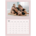 Fotokalender A4 dobbelt (30 x 40 cm) — Neo Scandi [April]