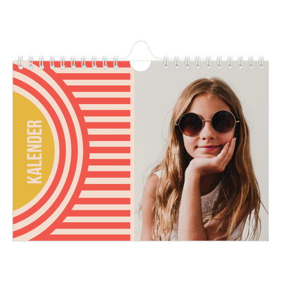 A5 Foto Kalender — Lys og smuk [kalender forside]