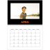 Fotokalender A4 dobbelt (30 x 40 cm) — Sjov type [April]