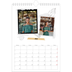 Fotokalender A4 (20 x 30 cm) — Scrapbook stil [Maj]