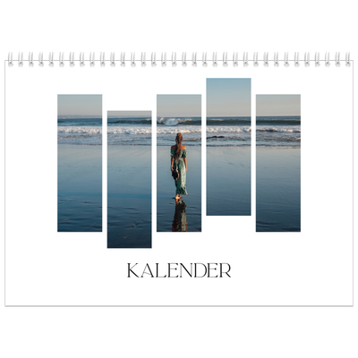 Fotokalender A4 dobbelt (30 x 40 cm) — Rejsemosaikker [kalender forside]