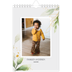 A5 Foto Kalender — Naturlig akvarel [kalender forside]
