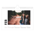 A5 Foto Kalender — White space [Februar]