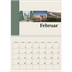Fotokalender A4 dobbelt (30 x 40 cm) — Verdens seværdigheder [Februar]